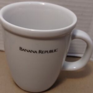 Banana Republic White Coffee Mug